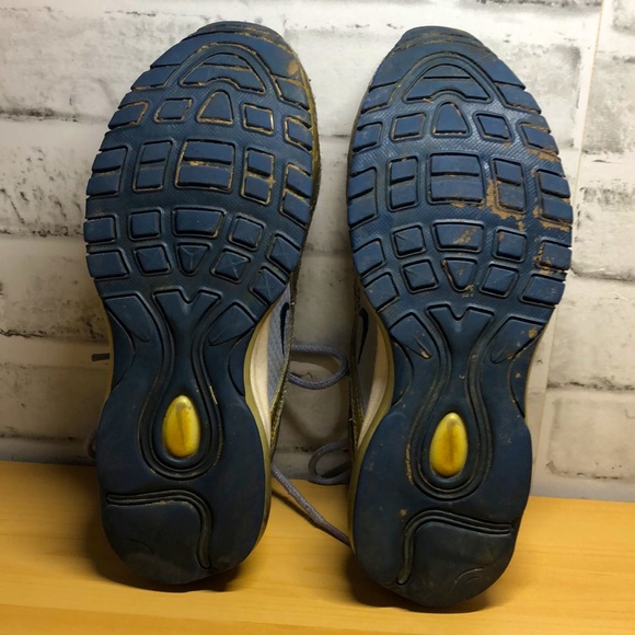 Nike Air Max 97 Gold and Blue - Picture 6 of 10